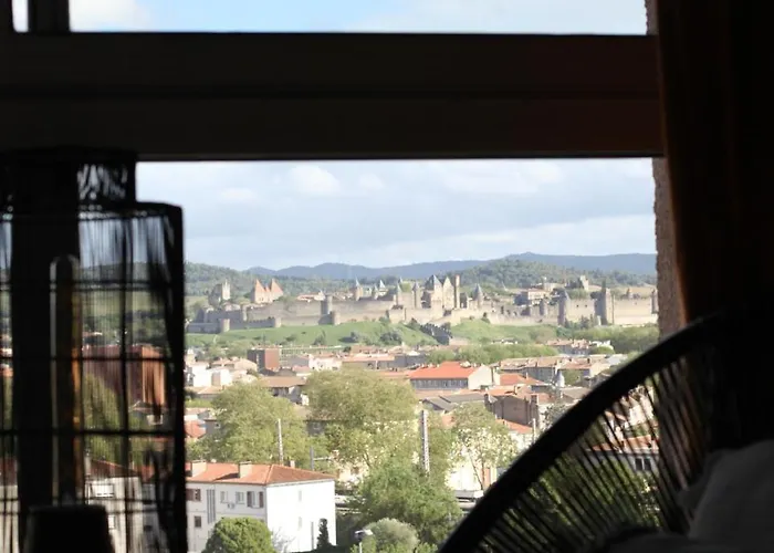 Appartement Avec Parking Vue Sur La Cité De Carcassonne